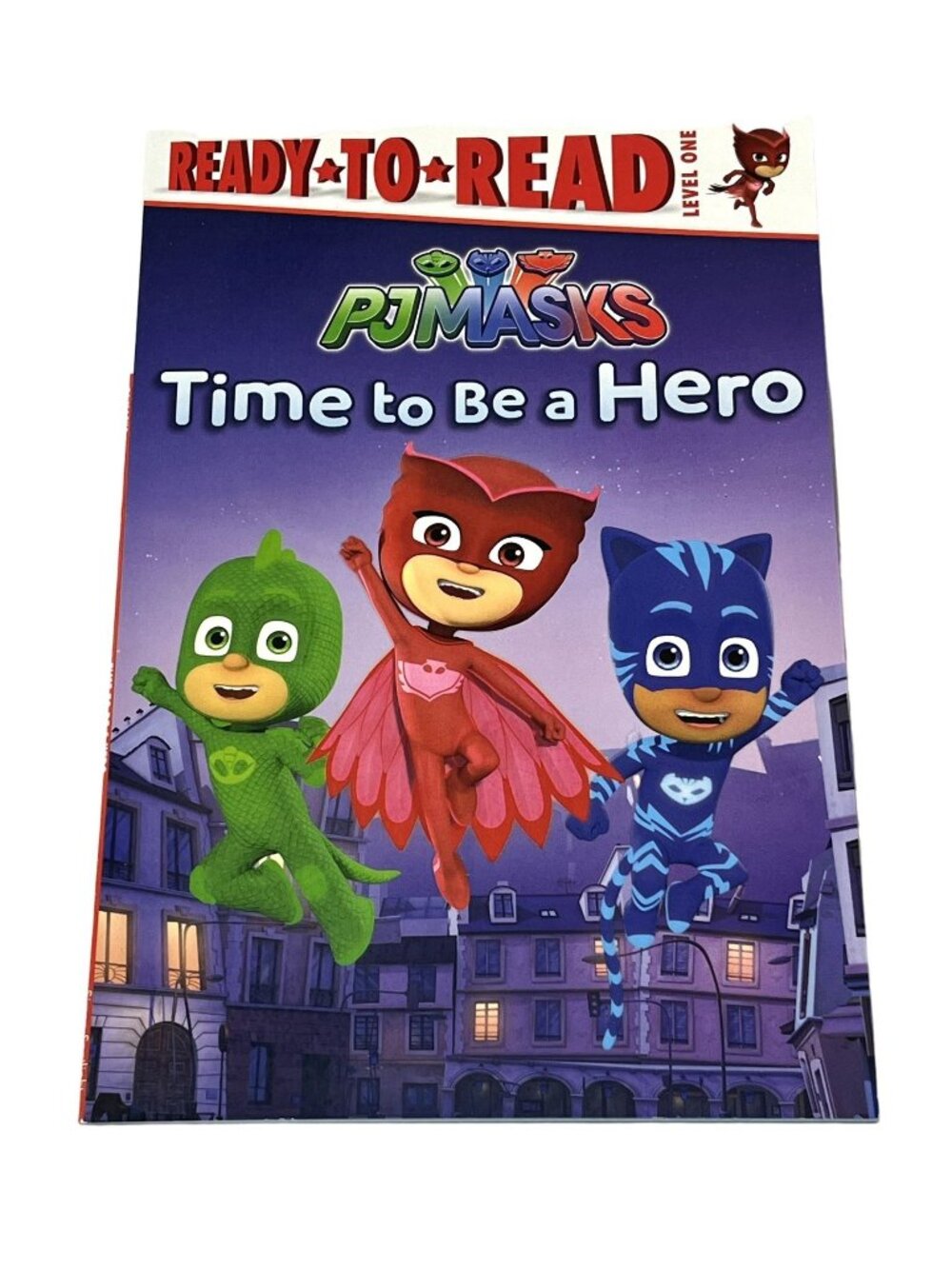 PJ Masks Time to Be a Hero Level 1 Ready to Read Kids Book